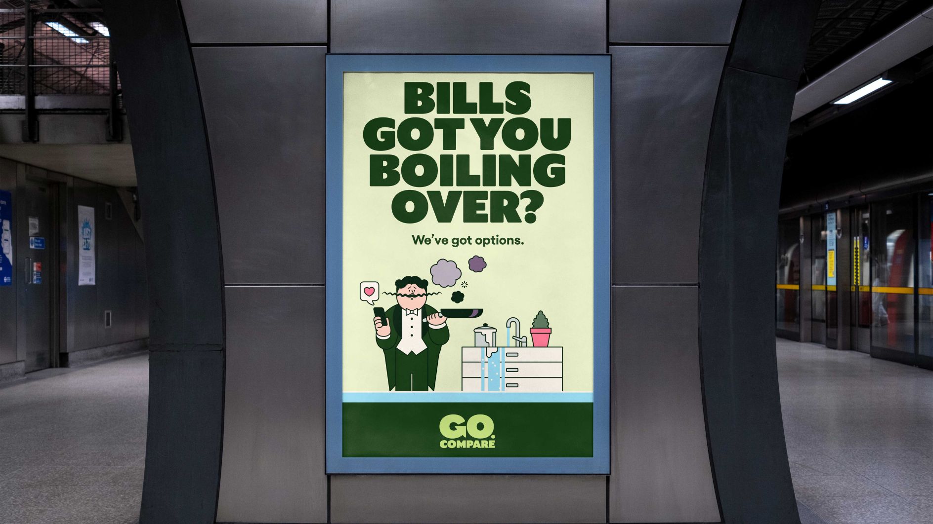 Identité visuelle Go Compare