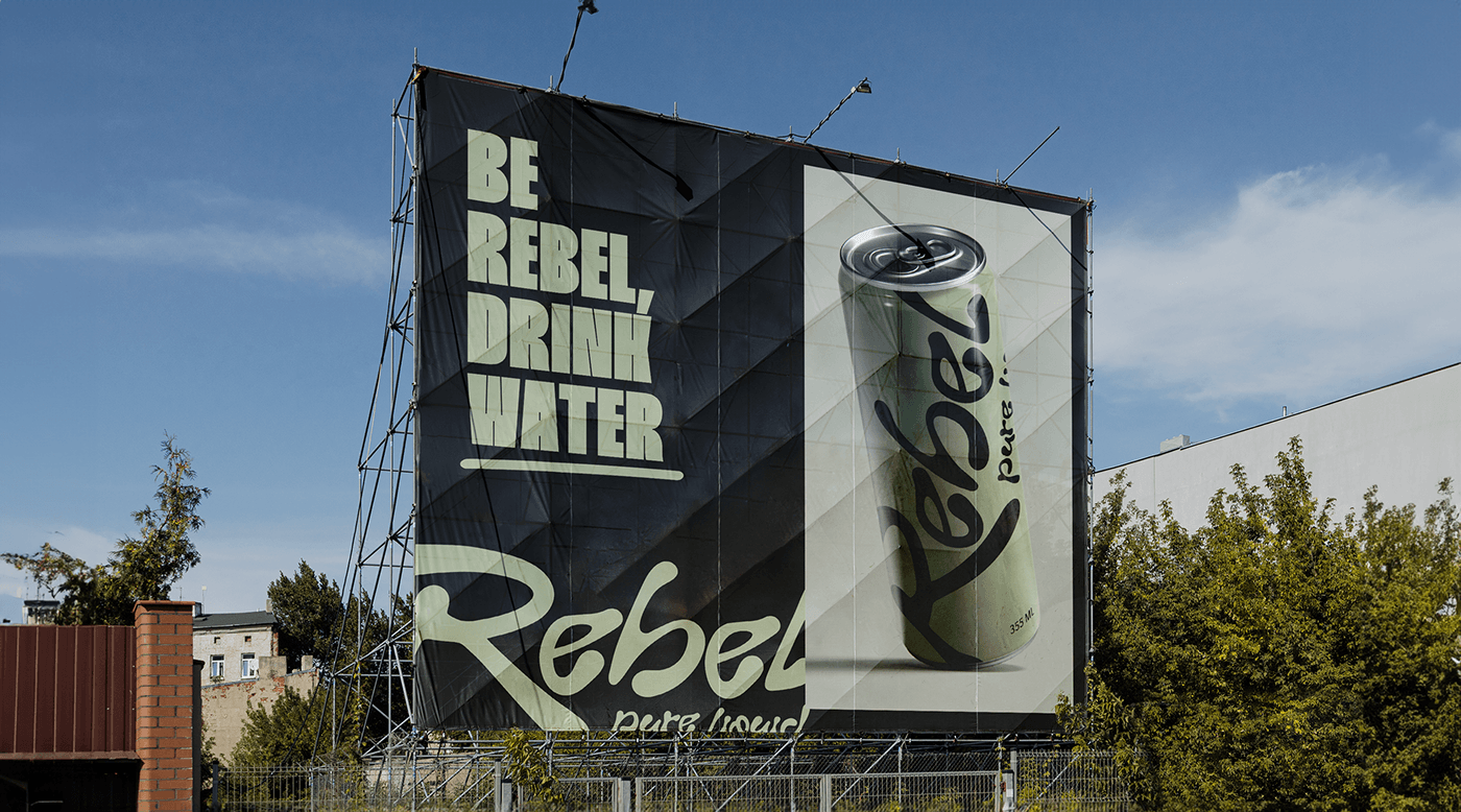 Identité visuelle Rebel Water