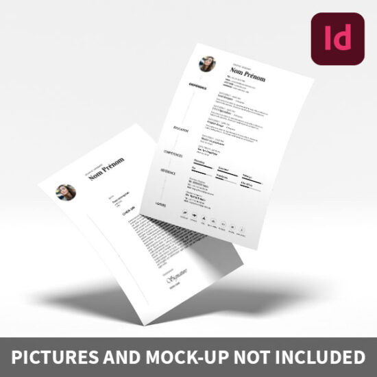 CV Template Indesign gratuit - Argraphic