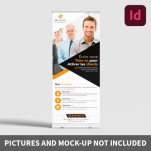 template de Roll-up Gratuit à télécharger