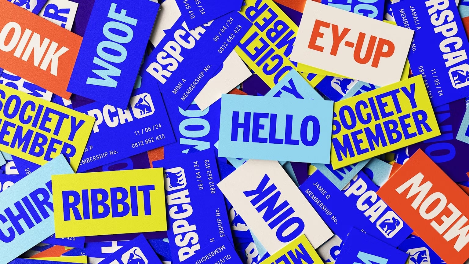 identité visuelle RSPCA - blog graphisme