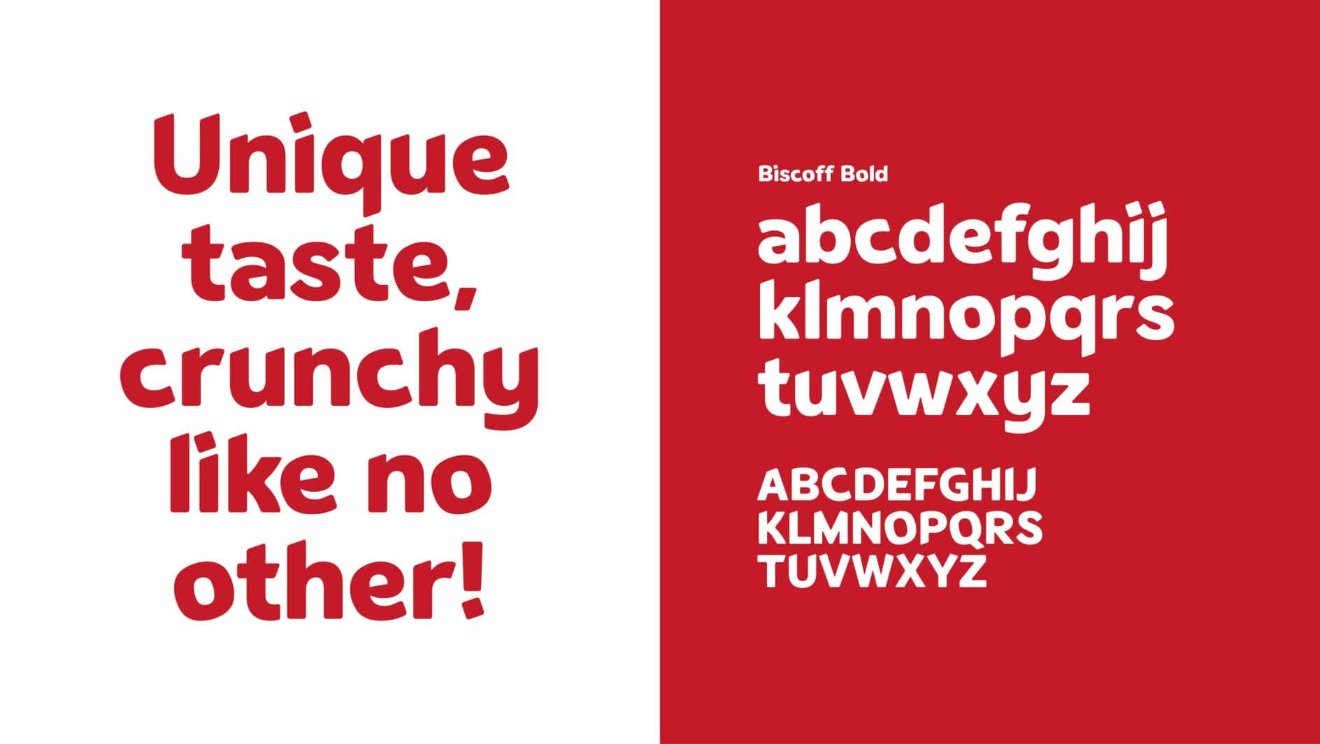 Identité visuelle Lotus Biscoff