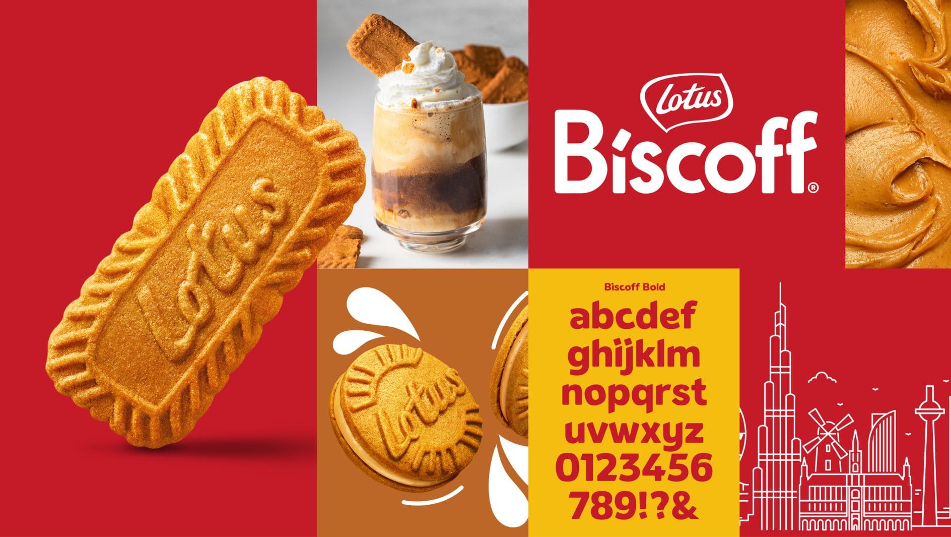 Identité visuelle Lotus Biscoff