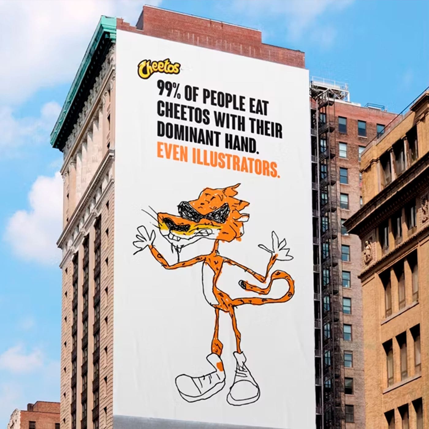 Campagne publicitaire Cheetos