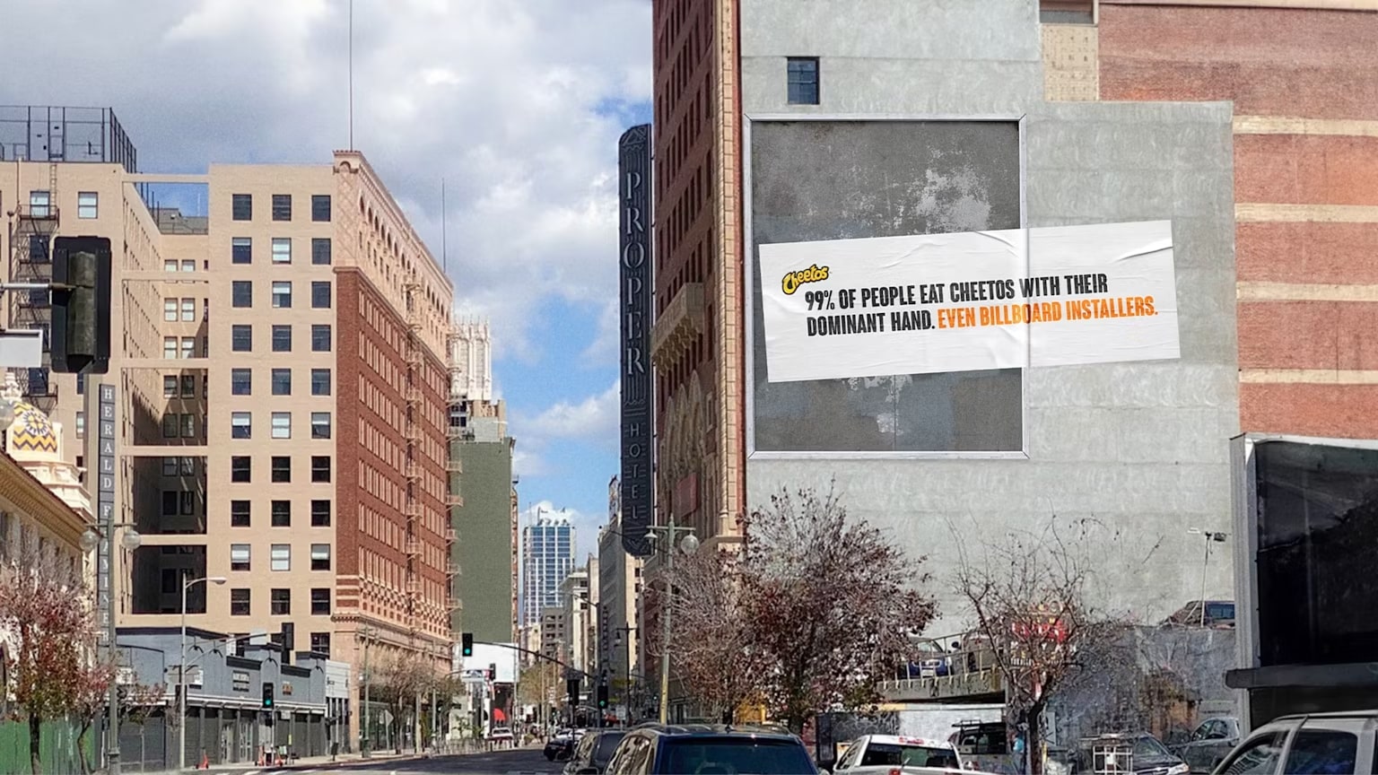 Campagne publicitaire Cheetos