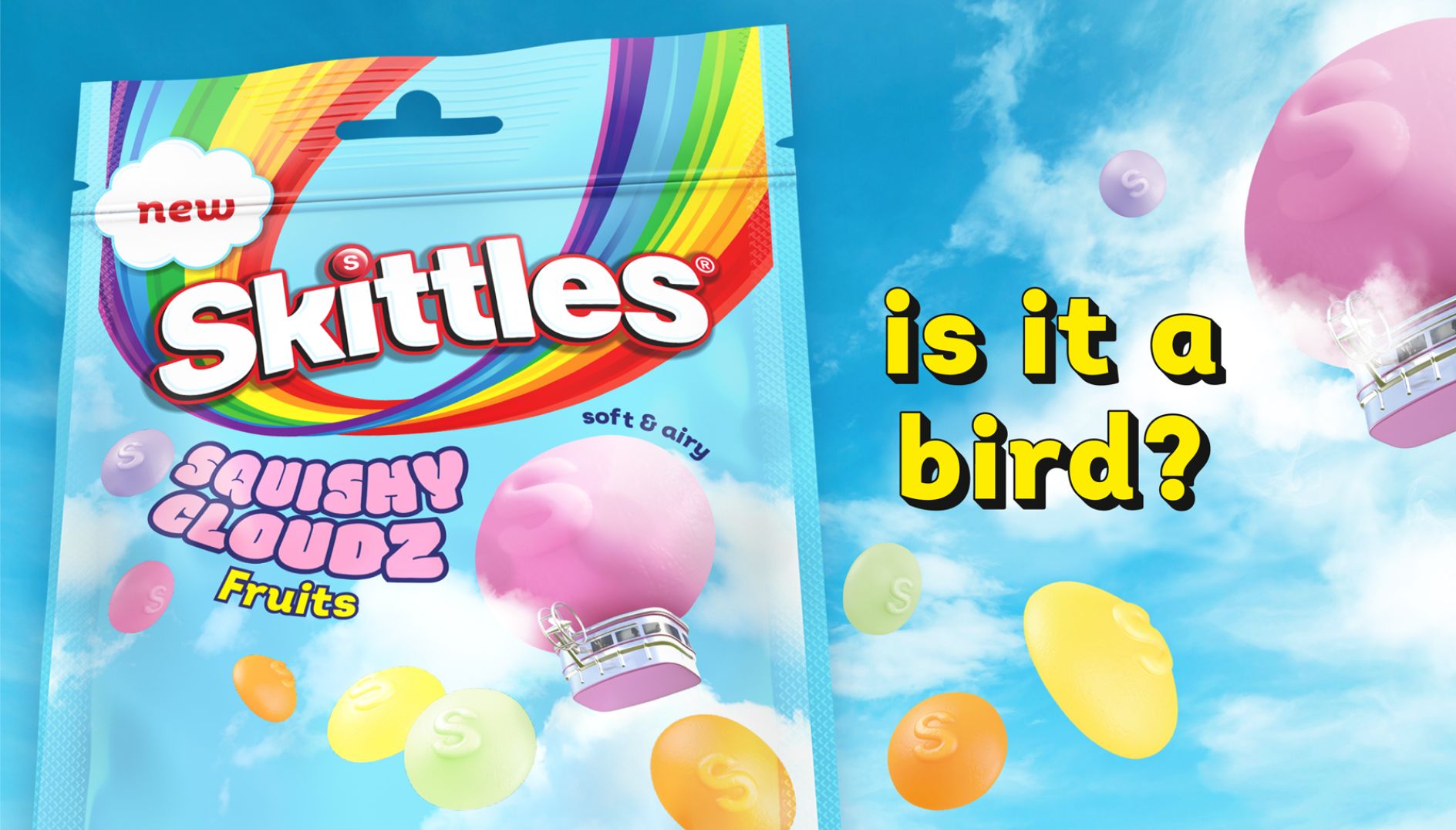 Identité visuelle Skittles