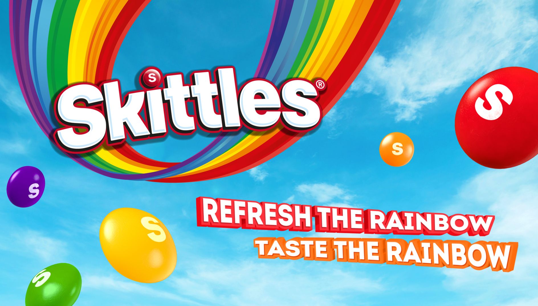 Identité visuelle Skittles