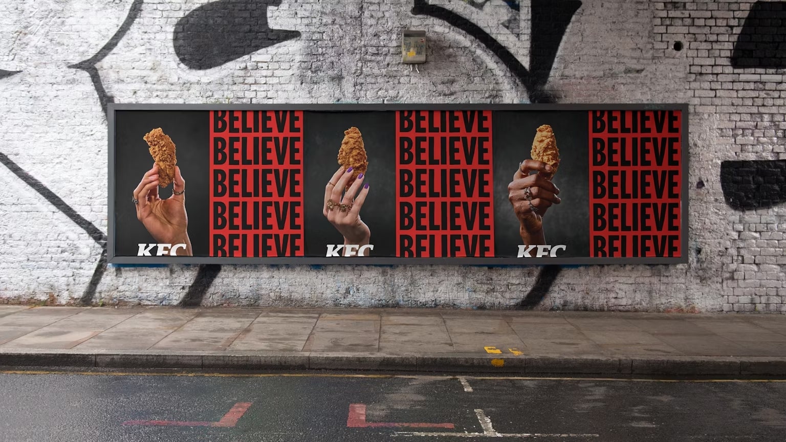 Campagne KFC Believe in Chicken