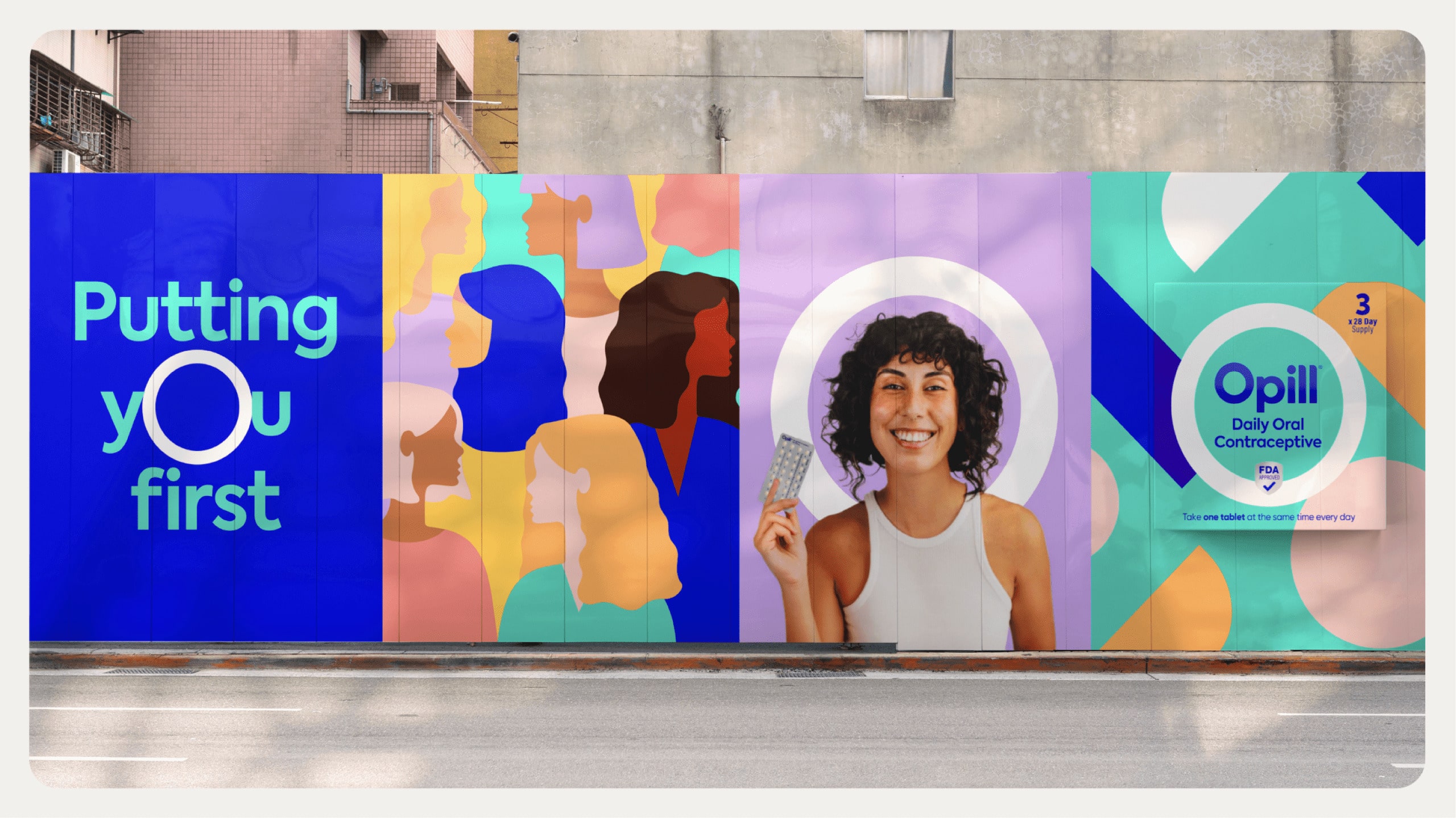 Identité visuelle Opill