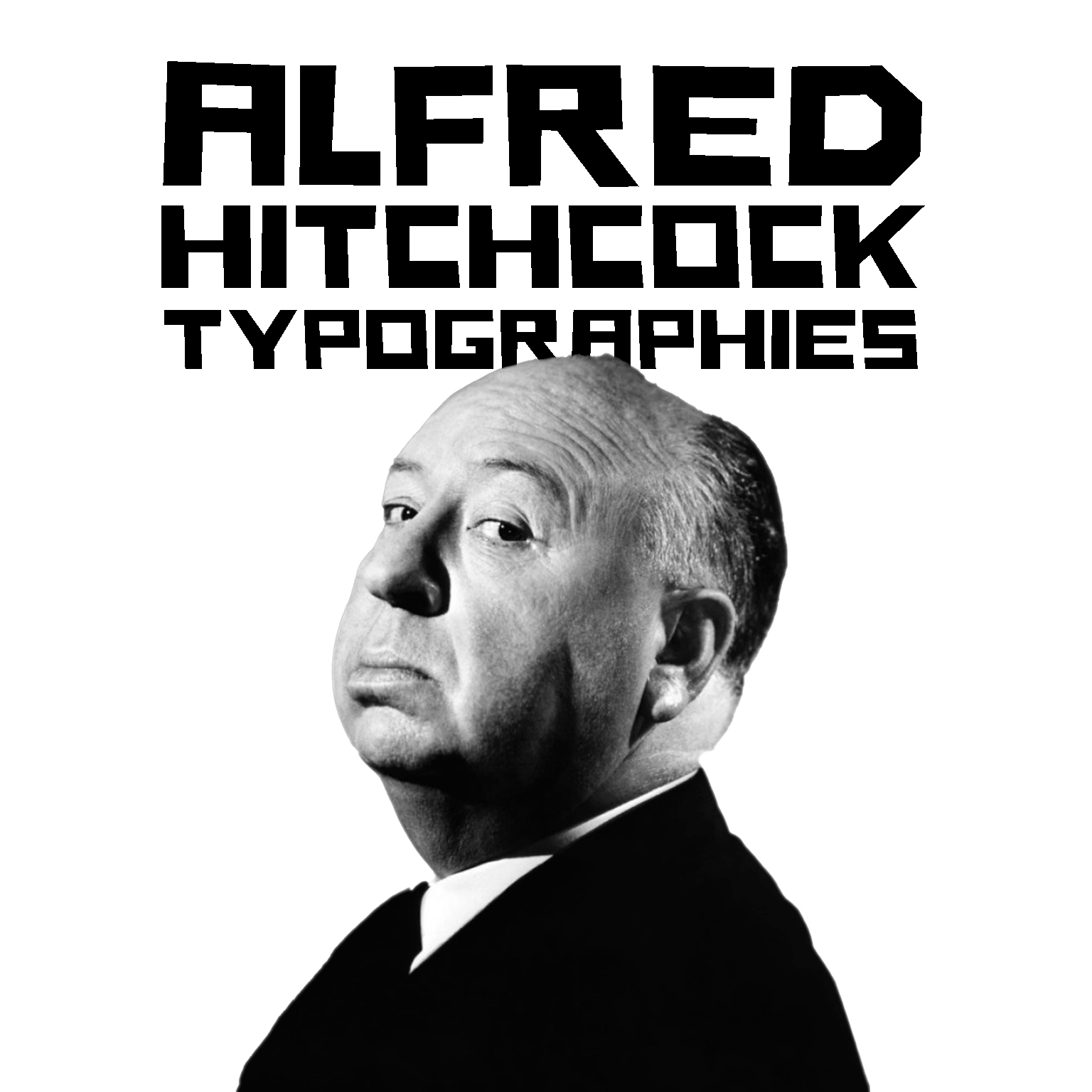 Typographies Alfred Hitchcock