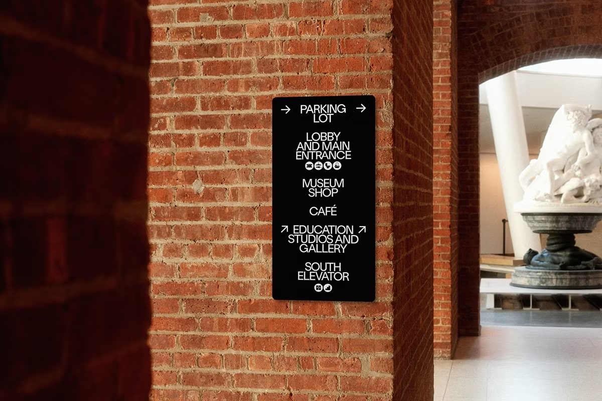 Identité visuelle du musée de Brooklyn