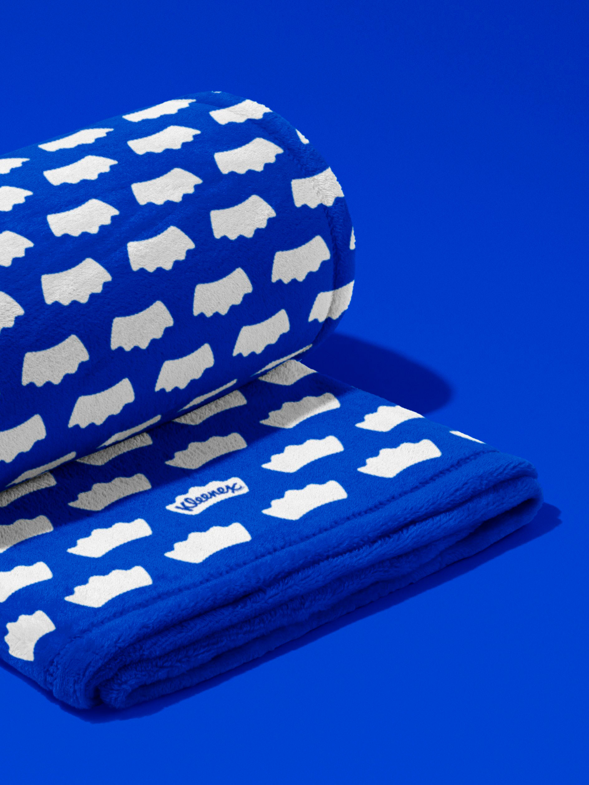 Serviette identité visuelle Kleenex