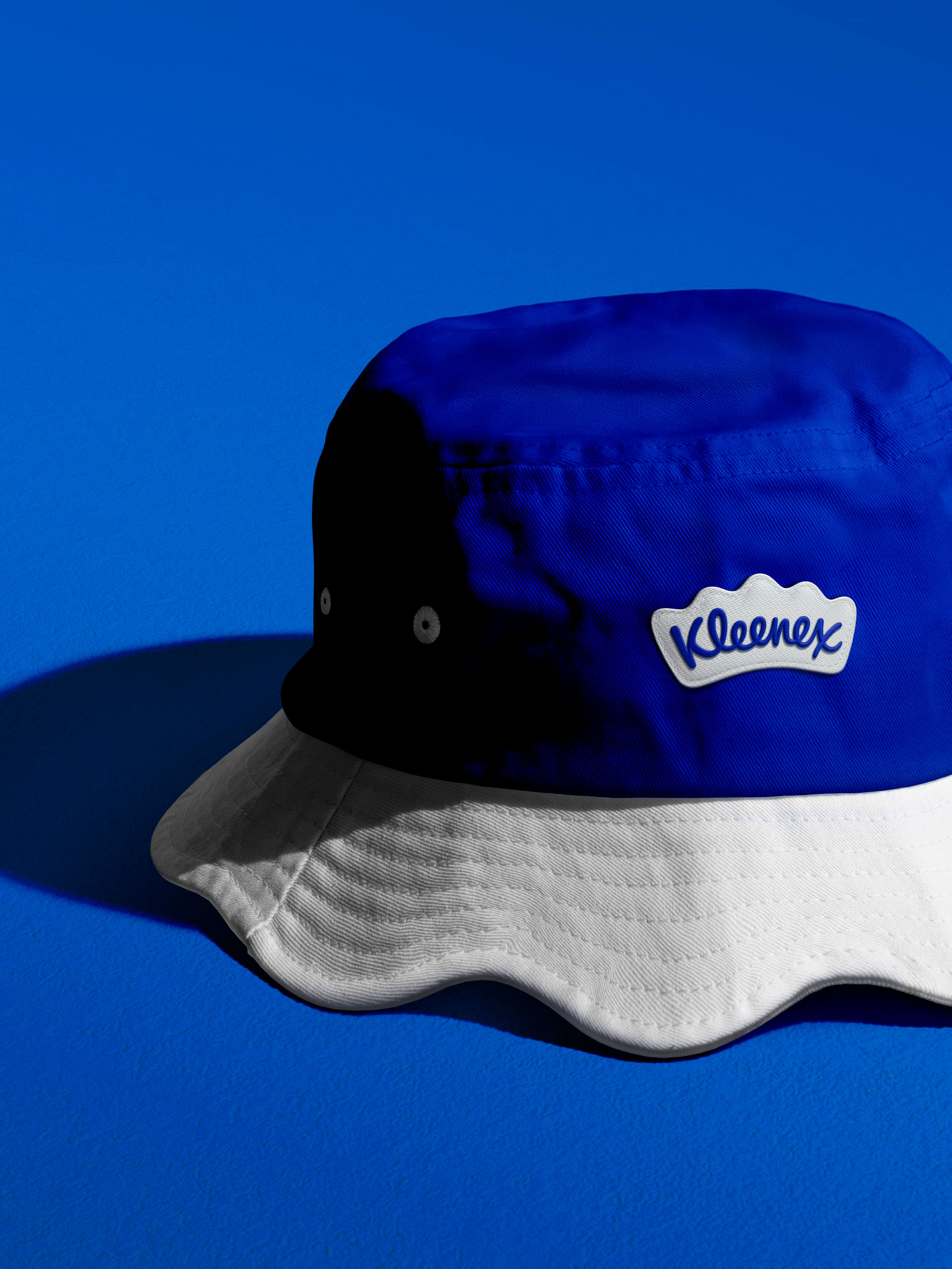 Serviette identité visuelle Kleenex