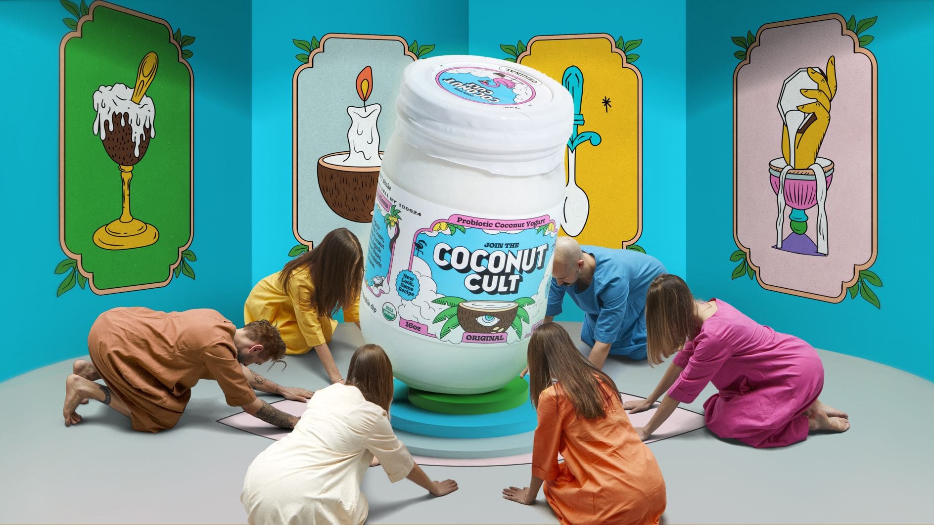 Identité visuelle Coconut Cult - &Walsh