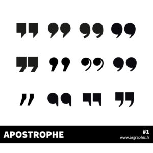 Apostrophe vecteur gratuit