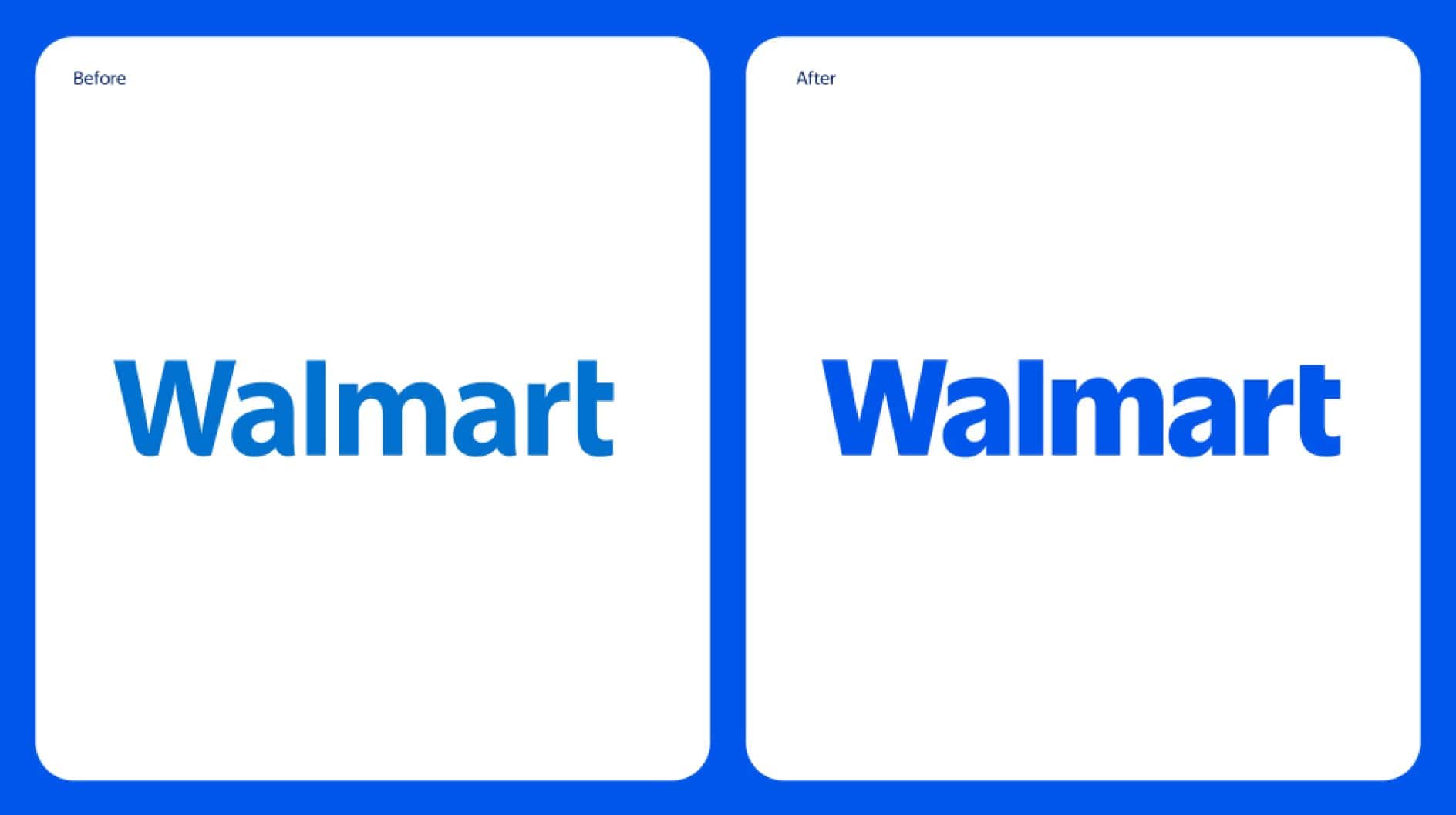 Identité visuelle Walmart