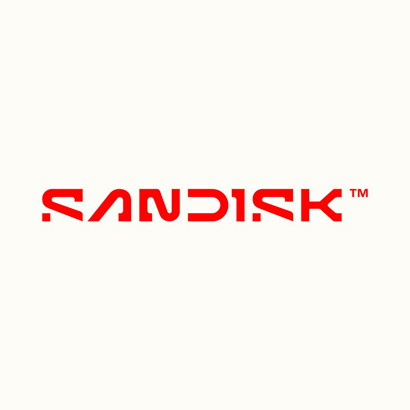 identité visuelle SanDisk