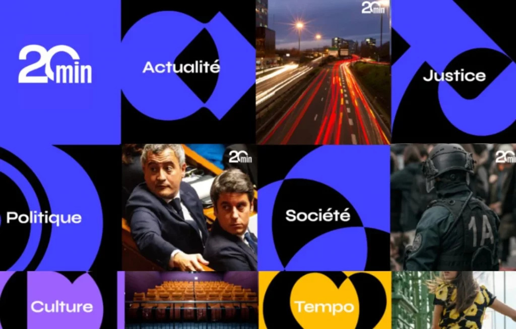 identité visuelle 20min