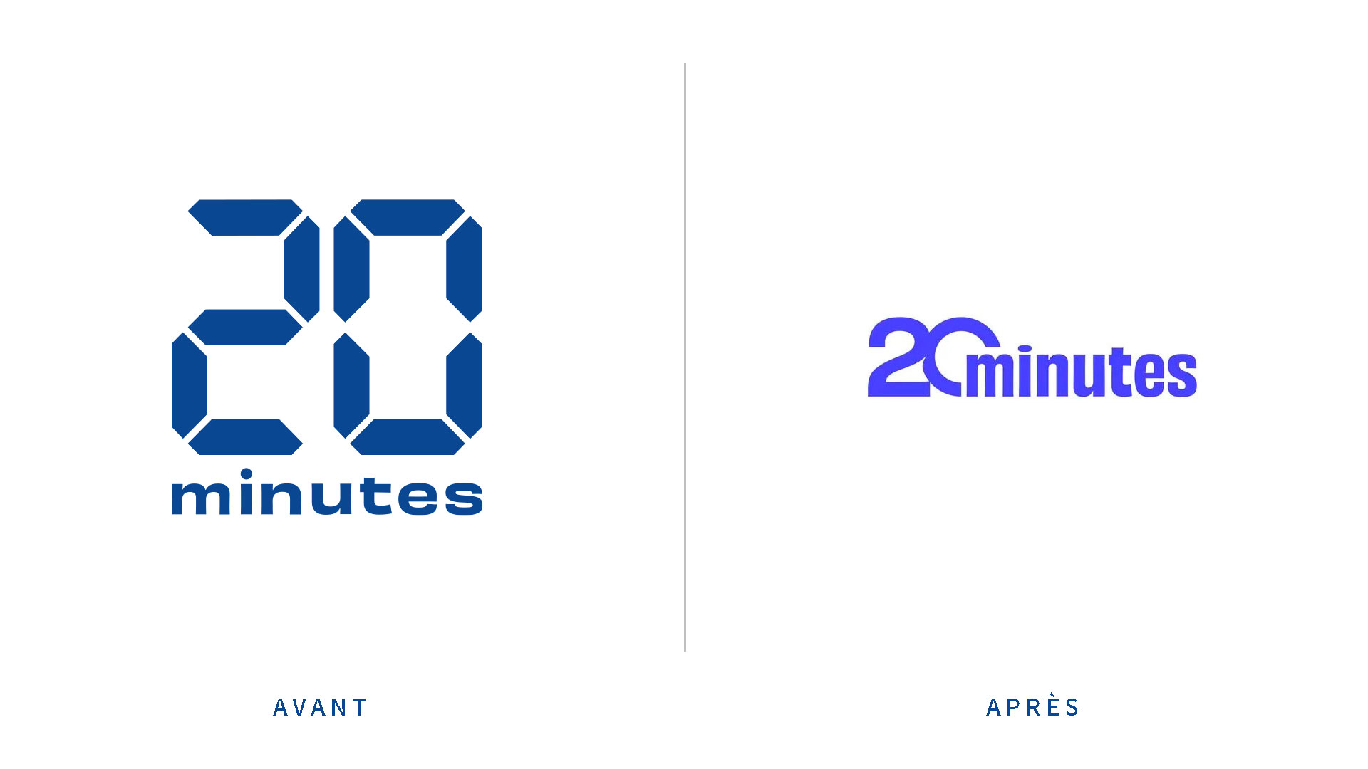 identité visuelle 20min avant après