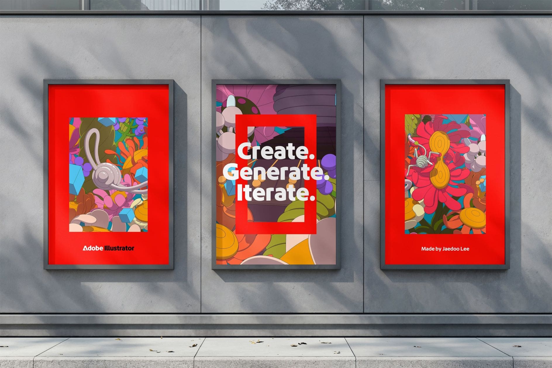 identité visuelle Adobe