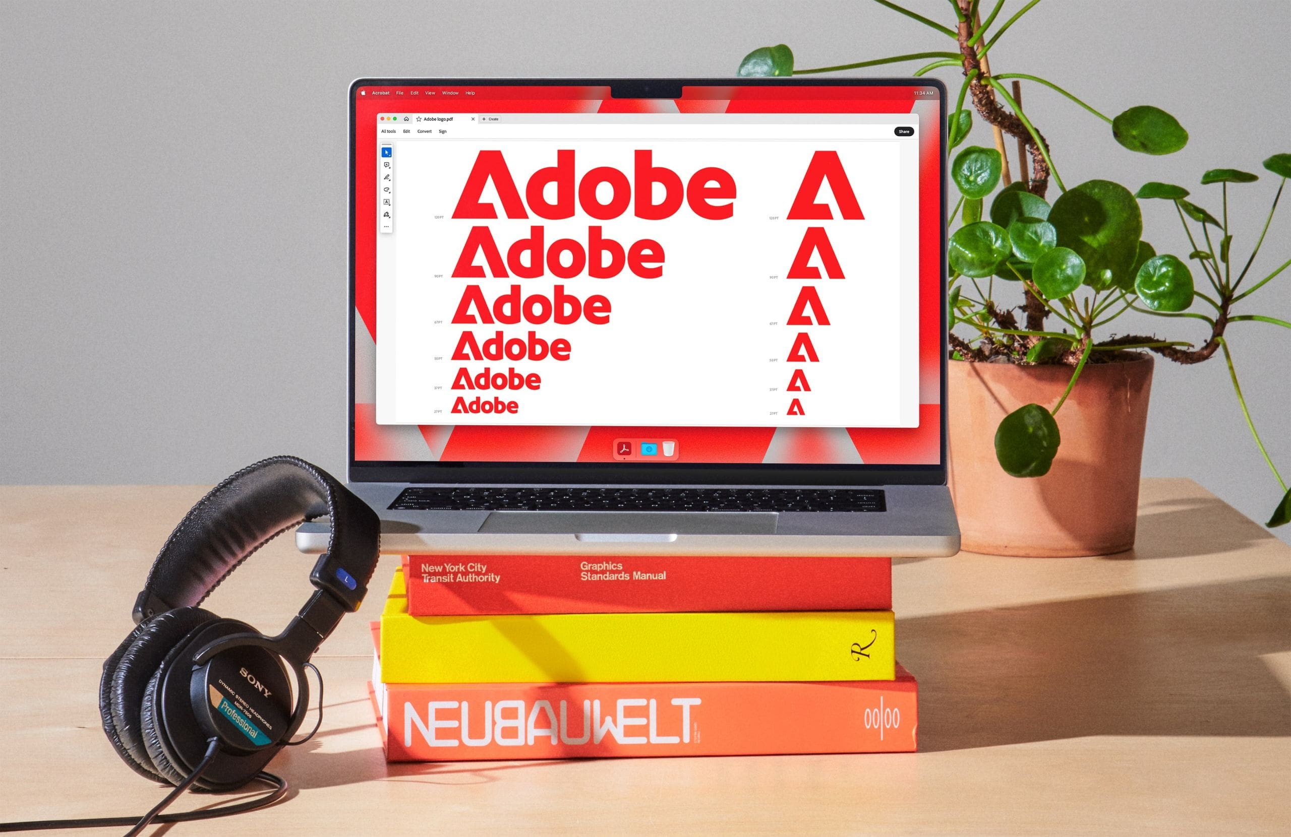 identité visuelle Adobe